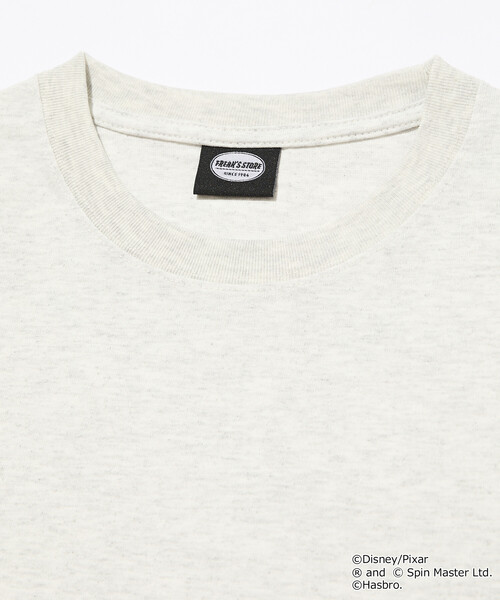 FREAK'S STORE(フリークスストア)の「限定展開 TOY STORY トイ・ストーリー 別注 バックプリント クルーネック Tシャツ MADE TO PLAY(Tシャツ/カットソー・メンズ・ホワイト/アッシュグレー/スミクロ/ネイビー・LARGE/MEDIUM/SMALL)」の22枚目の写真