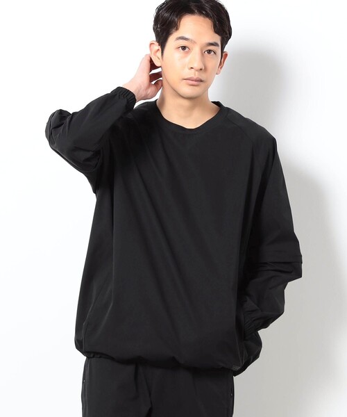 Grand PARK（グランドパーク）の「T-800 2WAYプルオーバー（Tシャツ/カットソー・メンズ・ブラック/キャメル/ネイビー・M/L）」の2枚目の写真