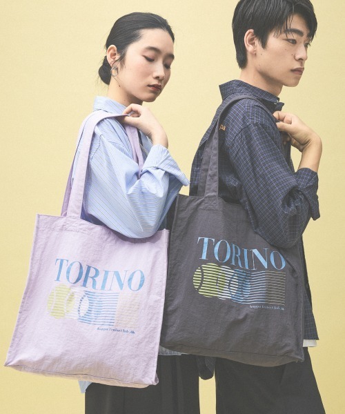 Kappa（カッパ）の「≪Kappa×and ST ウェルネスクラブ≫トートバッグ（トートバッグ・レディース・チャコールグレー/ダークブルー/ラベンダー/アイボリー/イエロー・FREE）」の11枚目の写真