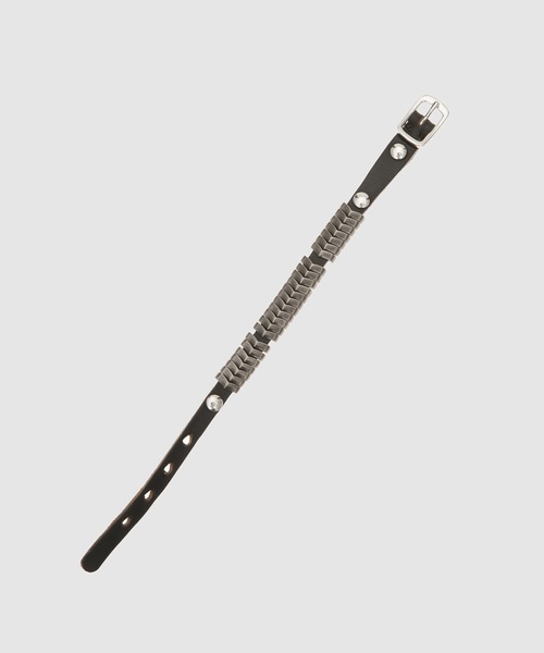 Our Legacy(アワーレガシー)の「OUR LEGACY SPINE BRACELET(ブレスレット・メンズ・ブラック・ONE SIZE)」の3枚目の写真