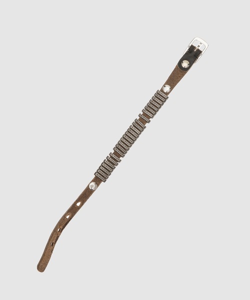 Our Legacy(アワーレガシー)の「OUR LEGACY SPINE BRACELET(ブレスレット・メンズ・ブラック・ONE SIZE)」の4枚目の写真