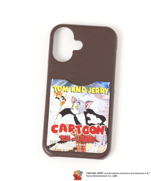 niko and...(ニコアンド)の「【トムとジェリー】コラボiPhoneケース(iPhone16)(スマホケース/カバー・レディース・ブラウン・0)」の2枚目の写真