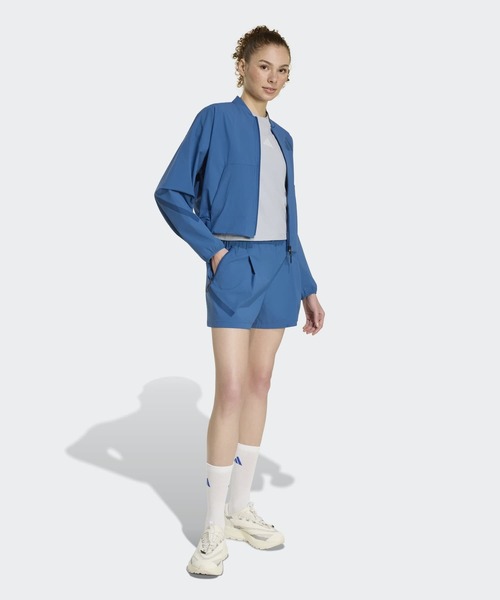 adidas(アディダス)の「Z.N.E. ウーブンショーツ / ハーフパンツ / アディダス adidas(その他パンツ・レディース・ブルー・XX-LARGE/X-LARGE/LARGE/MEDIUM/SMALL)」の5枚目の写真