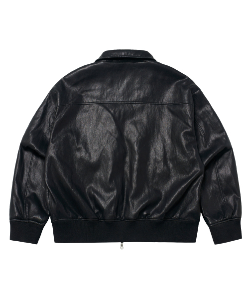 IDWS(アイドンワナセル)の「Misty Leather Blouson Black(ライダースジャケット・レディース・その他・1/2)」の2枚目の写真