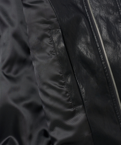 IDWS(アイドンワナセル)の「Misty Leather Blouson Black(ライダースジャケット・レディース・その他・1/2)」の5枚目の写真