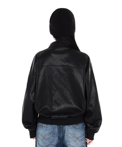 IDWS(アイドンワナセル)の「Misty Leather Blouson Black(ライダースジャケット・レディース・その他・1/2)」の17枚目の写真