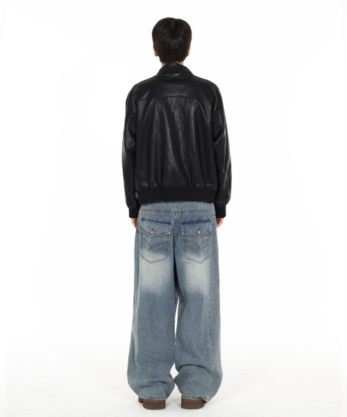 IDWS(アイドンワナセル)の「Misty Leather Blouson Black(ライダースジャケット・レディース・その他・1/2)」の18枚目の写真