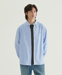 COOLMAX C LOGO OXFORD SHIRT