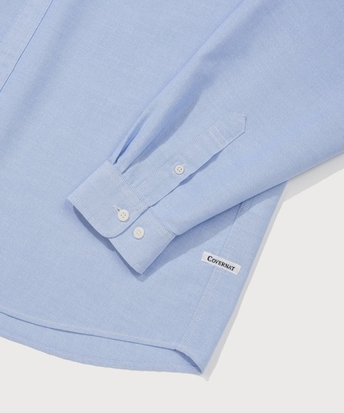 COVERNAT(カバーナット)の「COOLMAX C LOGO OXFORD SHIRT(シャツ/ブラウス・メンズ・グレー/ブルー/オフホワイト/ピンク・SMALL/XX-LARGE/X-LARGE/LARGE/MEDIUM/X-SMALL)」の12枚目の写真