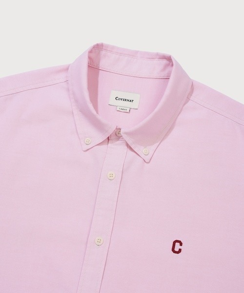 COVERNAT(カバーナット)の「COOLMAX C LOGO OXFORD SHIRT(シャツ/ブラウス・メンズ・グレー/ブルー/オフホワイト/ピンク・SMALL/XX-LARGE/X-LARGE/LARGE/MEDIUM/X-SMALL)」の17枚目の写真
