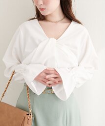 natural couture | 前後２WAYフロントねじりブラウス(シャツ/ブラウス)