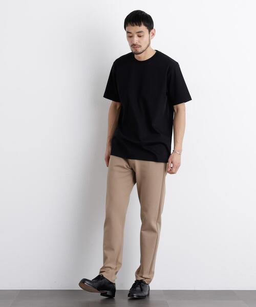 NANO universe（ナノユニバース）の「アンチスメル クルーネックTシャツ 半袖（Tシャツ/カットソー・メンズ・ベージュ系その他4/ブラック/ブラウン/ホワイト/グレー・M/S/XL/L）」の10枚目の写真