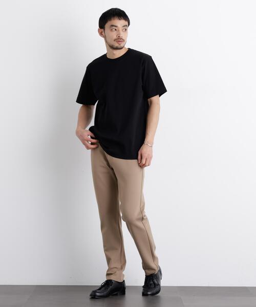 NANO universe（ナノユニバース）の「アンチスメル クルーネックTシャツ 半袖（Tシャツ/カットソー・メンズ・ベージュ系その他4/ブラック/ブラウン/ホワイト/グレー・M/S/XL/L）」の11枚目の写真
