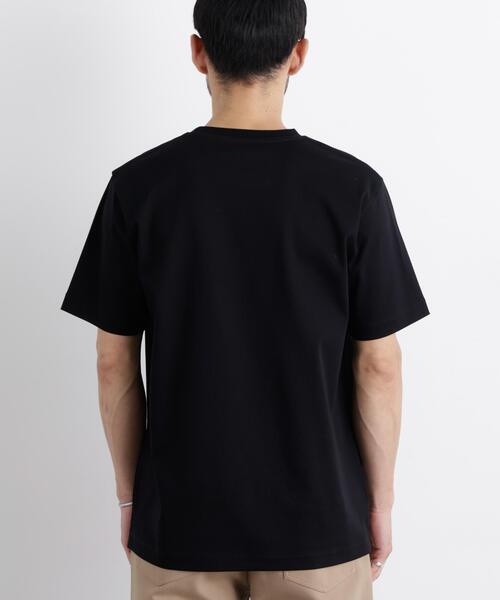 NANO universe（ナノユニバース）の「アンチスメル クルーネックTシャツ 半袖（Tシャツ/カットソー・メンズ・ベージュ系その他4/ブラック/ブラウン/ホワイト/グレー・M/S/XL/L）」の14枚目の写真