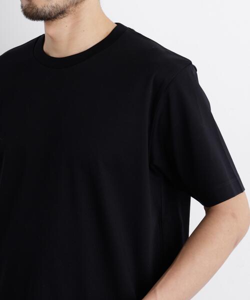 NANO universe（ナノユニバース）の「アンチスメル クルーネックTシャツ 半袖（Tシャツ/カットソー・メンズ・ベージュ系その他4/ブラック/ブラウン/ホワイト/グレー・M/S/XL/L）」の16枚目の写真