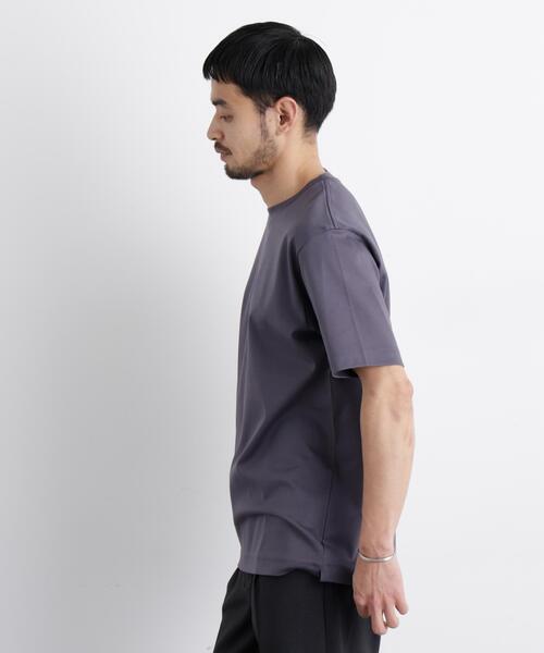 NANO universe（ナノユニバース）の「アンチスメル クルーネックTシャツ 半袖（Tシャツ/カットソー・メンズ・ベージュ系その他4/ブラック/ブラウン/ホワイト/グレー・M/S/XL/L）」の20枚目の写真