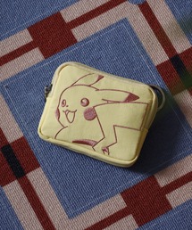 ポケットモンスター（ポケットモンスター）の「Pokemon ポケットモンスター スリムミニポーチ カラビナ 刺繍（ポーチ）」