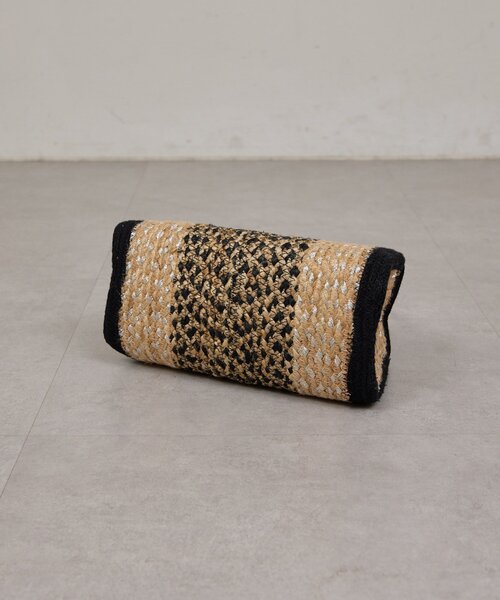 GALLARDAGALANTE(ガリャルダガランテ)の「【Jhuri Shate】ハーフサークルバッグ/S(トートバッグ・レディース・ブラック/ベージュ・FREE)」の12枚目の写真