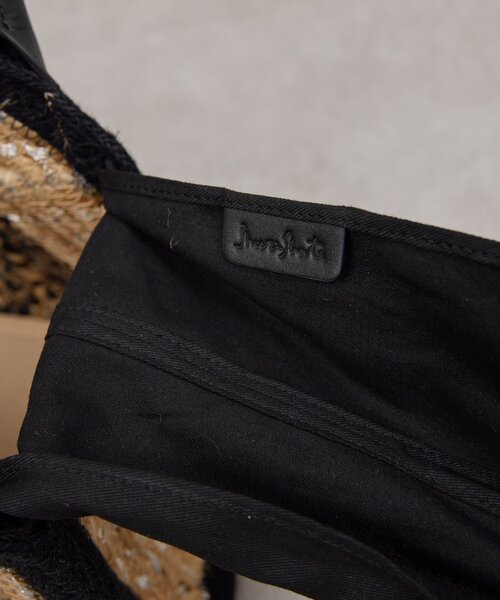 GALLARDAGALANTE(ガリャルダガランテ)の「【Jhuri Shate】ハーフサークルバッグ/S(トートバッグ・レディース・ブラック/ベージュ・FREE)」の17枚目の写真