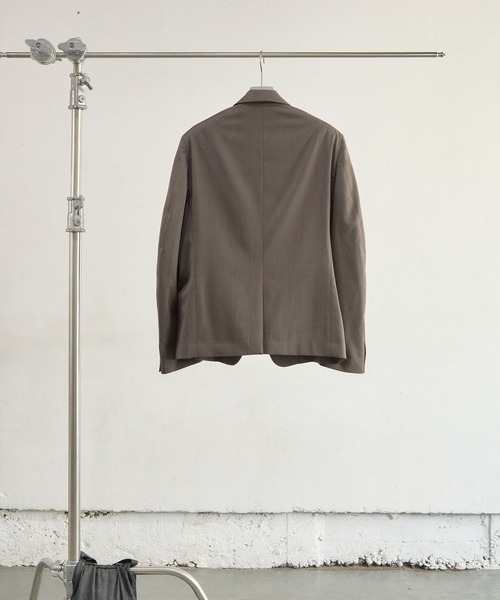 NVRFRGT(ネヴァーフォーゲット)の「SINGLE BREASTED 2B BLAZER(テーラードジャケット・メンズ・ブラウン/ブラック・1/2)」の7枚目の写真