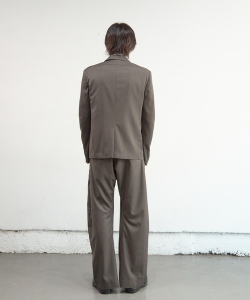 NVRFRGT(ネヴァーフォーゲット)の「SINGLE BREASTED 2B BLAZER(テーラードジャケット・メンズ・ブラウン/ブラック・1/2)」の10枚目の写真