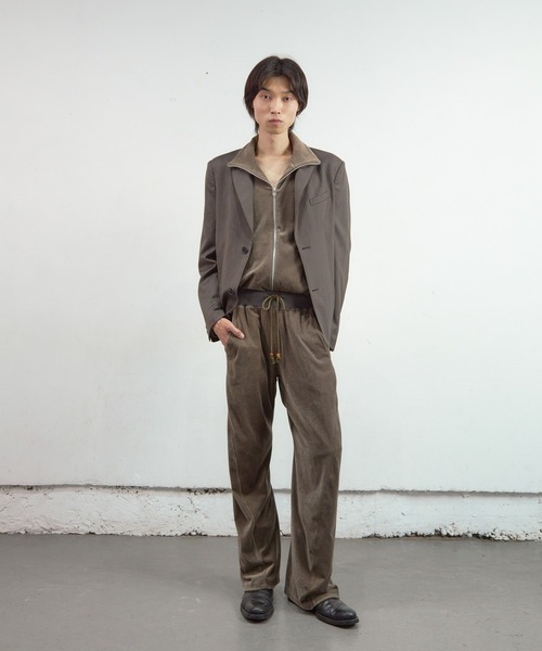 NVRFRGT(ネヴァーフォーゲット)の「SINGLE BREASTED 2B BLAZER(テーラードジャケット・メンズ・ブラウン/ブラック・1/2)」の11枚目の写真