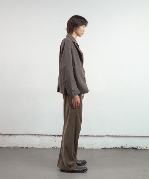 NVRFRGT(ネヴァーフォーゲット)の「SINGLE BREASTED 2B BLAZER(テーラードジャケット・メンズ・ブラウン/ブラック・1/2)」の12枚目の写真
