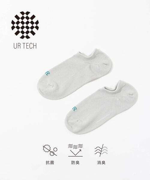 URBAN RESEARCH（アーバンリサーチ）の「『UR TECH』スニーカー丈ソックス（ソックス/靴下・メンズ・グレー/ベージュ/ブラック・25-28）」の3枚目の写真