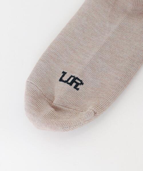 URBAN RESEARCH（アーバンリサーチ）の「『UR TECH』スニーカー丈ソックス（ソックス/靴下・メンズ・グレー/ベージュ/ブラック・25-28）」の12枚目の写真
