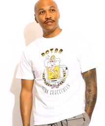 ROTAR（ローター）の「DRINK GRACEFULLY Tee（Tシャツ/カットソー）」