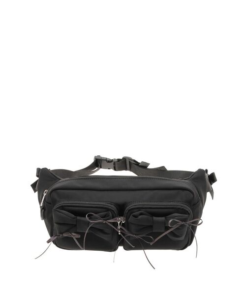 merry jenny（メリージェニー）の「リボンマルチウェイバッグ（ボディバッグ/ウエストポーチ・レディース・ミント/ブラック・FREE）」の11枚目の写真