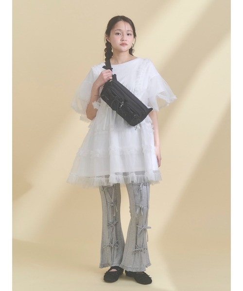 merry jenny（メリージェニー）の「リボンマルチウェイバッグ（ボディバッグ/ウエストポーチ・レディース・ミント/ブラック・FREE）」の17枚目の写真