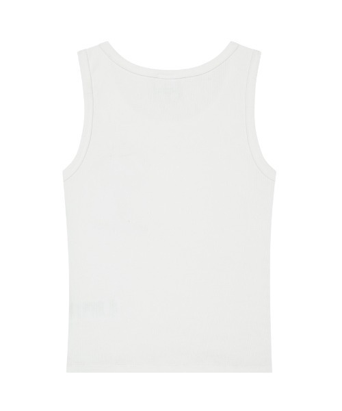 MAHAGRID(マハグリッド)の「『mahagrid/マハグリッド』CROSS STUD TANK TOP/クロス スタッズ タンクトップ(タンクトップ・レディース・ホワイト/ブラック・FREE)」の8枚目の写真