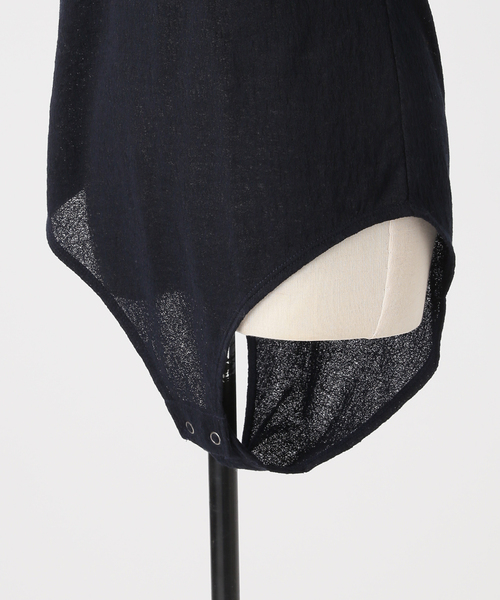 JOURNAL STANDARD（ジャーナルスタンダード）の「別注【MIKA KASAI】Rompers（その他トップス・レディース・ボルドー/ネイビー・38）」の17枚目の写真