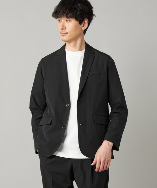 COMME CA MEN(コムサメン)の「【撥水】【COMME CA MEN BLACK】【セットアップ対応】〔TEXBRID〕ライトジャケット(テーラードジャケット・メンズ・ブラック・L/M)」の6枚目の写真