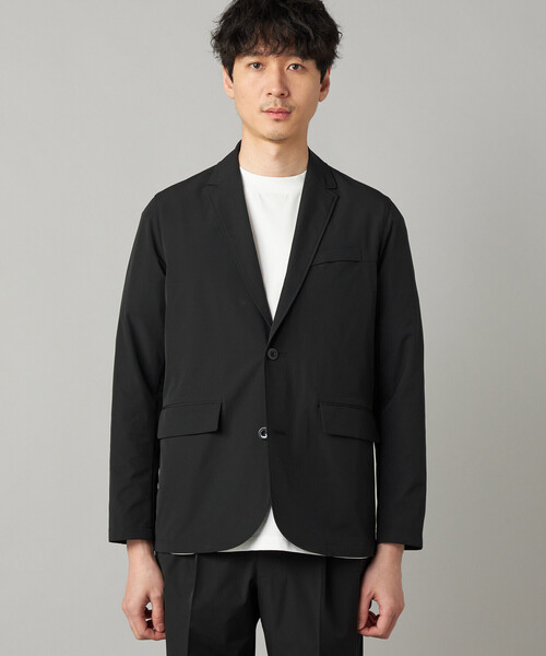 COMME CA MEN(コムサメン)の「【撥水】【COMME CA MEN BLACK】【セットアップ対応】〔TEXBRID〕ライトジャケット(テーラードジャケット・メンズ・ブラック・L/M)」の7枚目の写真
