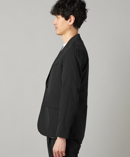 COMME CA MEN(コムサメン)の「【撥水】【COMME CA MEN BLACK】【セットアップ対応】〔TEXBRID〕ライトジャケット(テーラードジャケット・メンズ・ブラック・L/M)」の8枚目の写真
