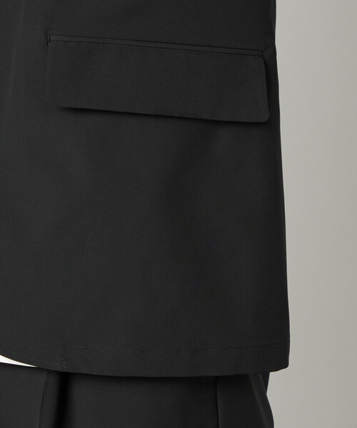 COMME CA MEN(コムサメン)の「【撥水】【COMME CA MEN BLACK】【セットアップ対応】〔TEXBRID〕ライトジャケット(テーラードジャケット・メンズ・ブラック・L/M)」の14枚目の写真