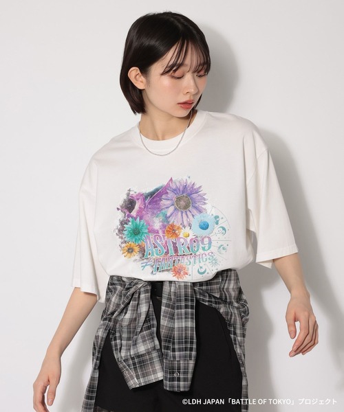 PAGEBOY(ページボーイ)の「【BATTLE OF TOKYO】Astro9 Tシャツ(Tシャツ/カットソー・レディース・ブラック/オフホワイト・FREE)」の12枚目の写真