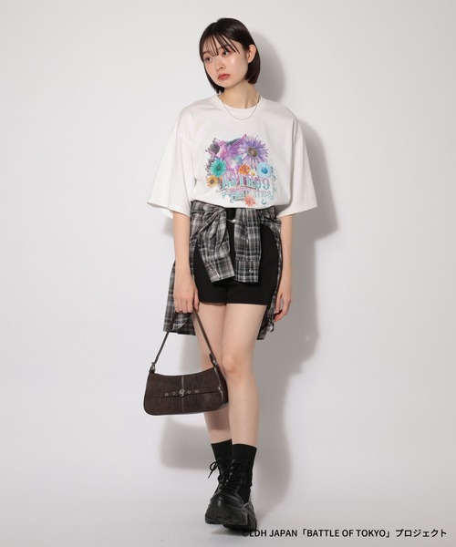 PAGEBOY(ページボーイ)の「【BATTLE OF TOKYO】Astro9 Tシャツ(Tシャツ/カットソー・レディース・ブラック/オフホワイト・FREE)」の14枚目の写真