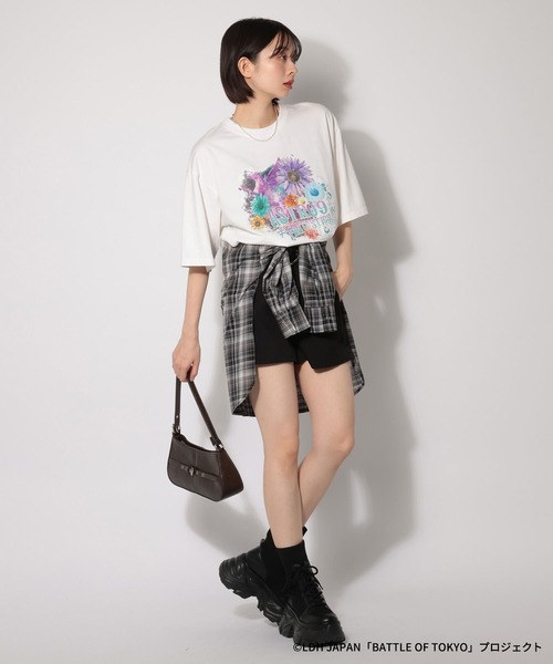 PAGEBOY(ページボーイ)の「【BATTLE OF TOKYO】Astro9 Tシャツ(Tシャツ/カットソー・レディース・ブラック/オフホワイト・FREE)」の15枚目の写真