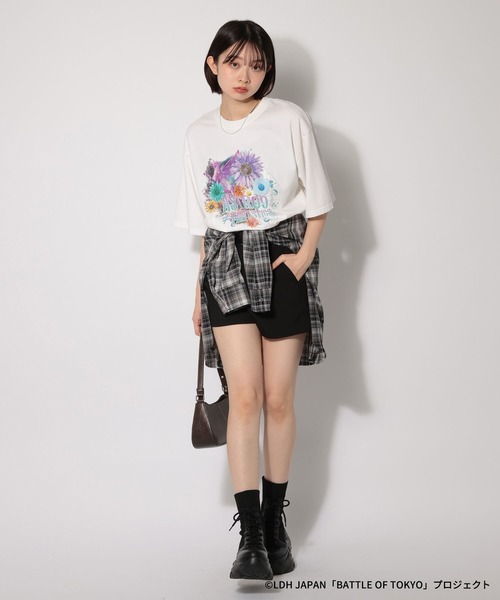 PAGEBOY(ページボーイ)の「【BATTLE OF TOKYO】Astro9 Tシャツ(Tシャツ/カットソー・レディース・ブラック/オフホワイト・FREE)」の16枚目の写真