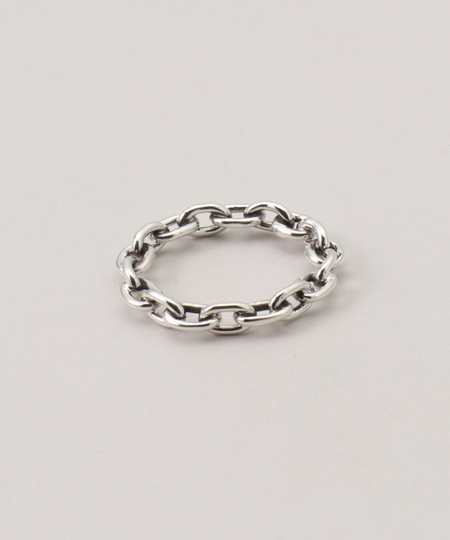 NINA&JULES(ニナエジュール)の「Nina&Jules/ニナ・エ・ジュール Loop Link Ring(リング・レディース・シルバー・13)」の3枚目の写真