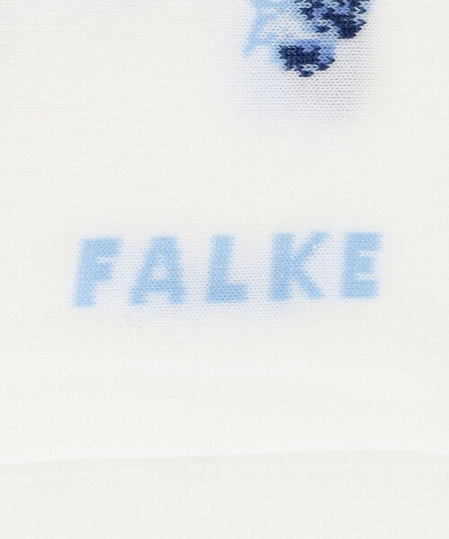 FALKE（ファルケ）の「＜FALKE＞FLOWERS ソックス（ソックス/靴下・レディース・ホワイト/ブラック・35/38）」の7枚目の写真