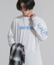 Liberaiders | Liberaiders/リベレイダース AIRLINE L/S TEE 袖プリント ロンT 2026年春夏(Tシャツ/カットソー)