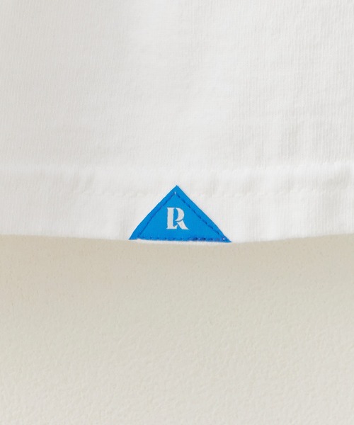 Liberaiders(リベレイダース)の「Liberaiders/リベレイダース AIRLINE L/S TEE 袖プリント ロンT 2026年春夏(Tシャツ/カットソー・メンズ・ホワイト/ブルー・M/L/XL)」の9枚目の写真