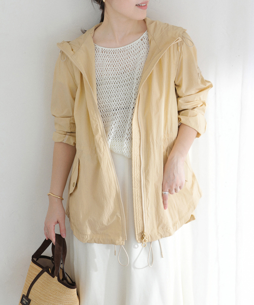 La TOTALITE（ラトータリテ）の「TATRAS/タトラス DEMETRIA（その他アウター・レディース・ベージュ/ブラック・FREE）」の2枚目の写真