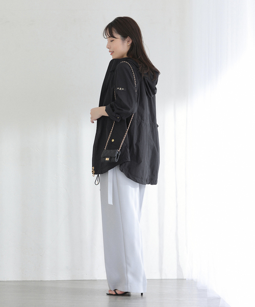 La TOTALITE（ラトータリテ）の「TATRAS/タトラス DEMETRIA（その他アウター・レディース・ベージュ/ブラック・FREE）」の6枚目の写真