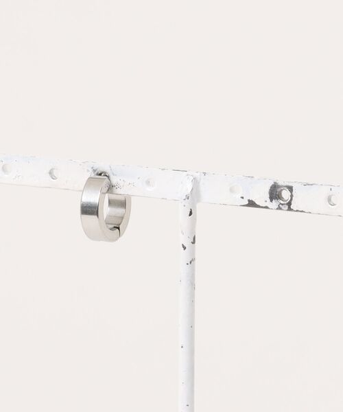 WARAIJOGO（ワライジョウゴ）の「EK561/シルバーデザインクリップイヤリング/片耳用/メンズ(NEZ)（イヤリング・メンズ・シルバー・FREE）」の2枚目の写真
