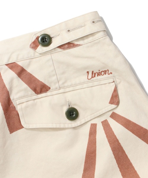 UNION（UNION TOKYO）（ユニオン）の「UNION TOKYO SHAW SHORT ユニオントーキョー ショートパンツ（その他パンツ・メンズ・カーキ/ダークグレー・S/M/L/XL）」の17枚目の写真